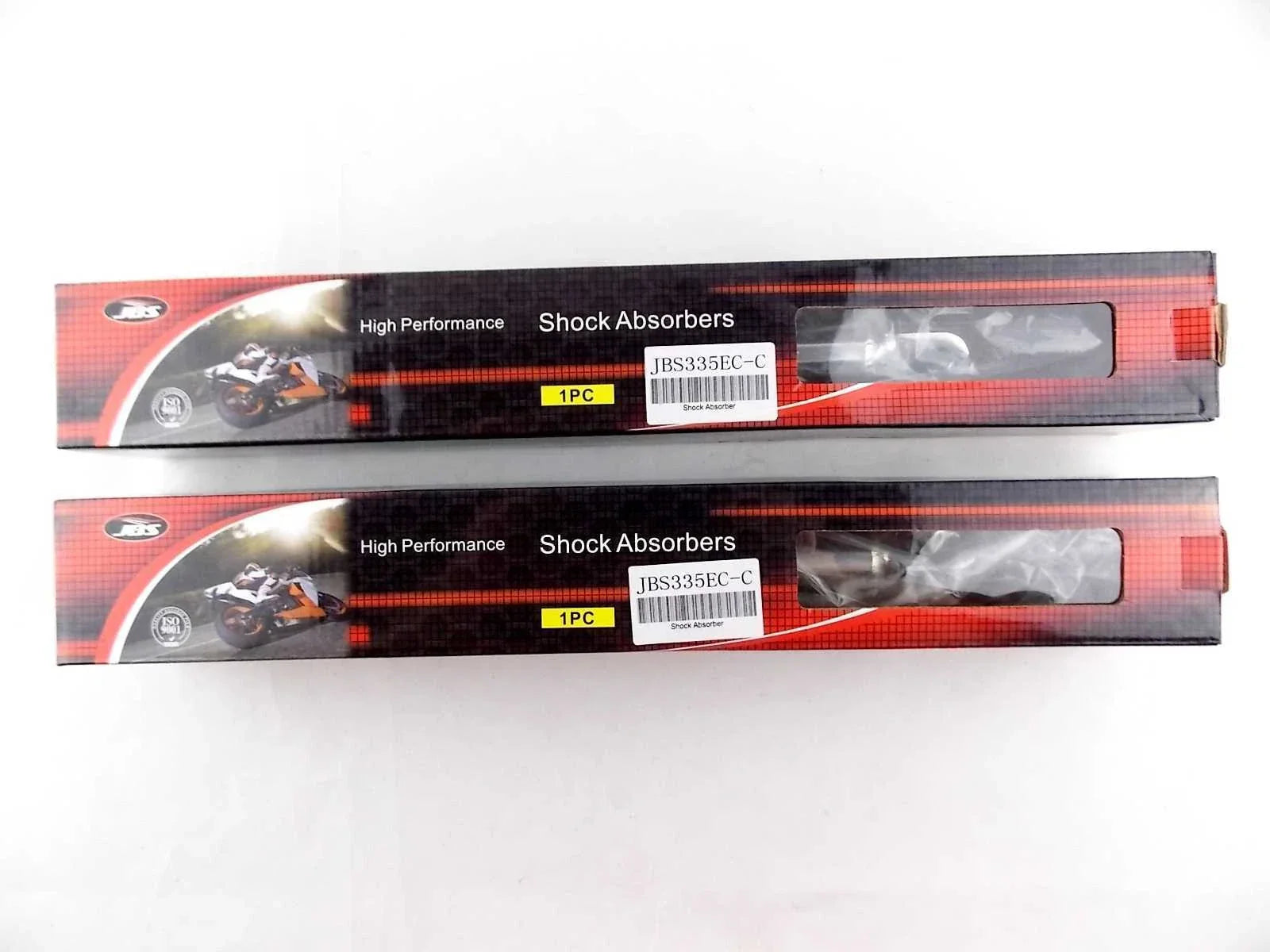 335mm JBS Chrome Rear Shock Absorbers for Suzuki GS1000