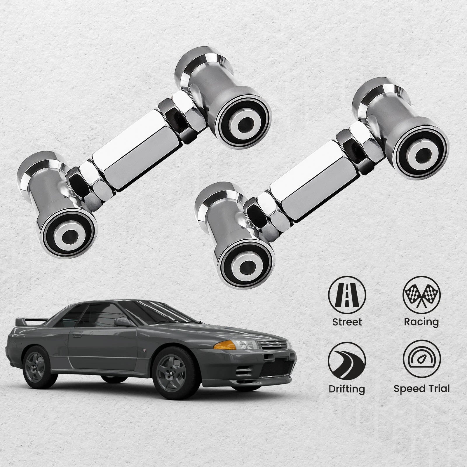 2X Front Upper Camber Control Arm for Nissan Skyline GT-R R32 (1990-1996)