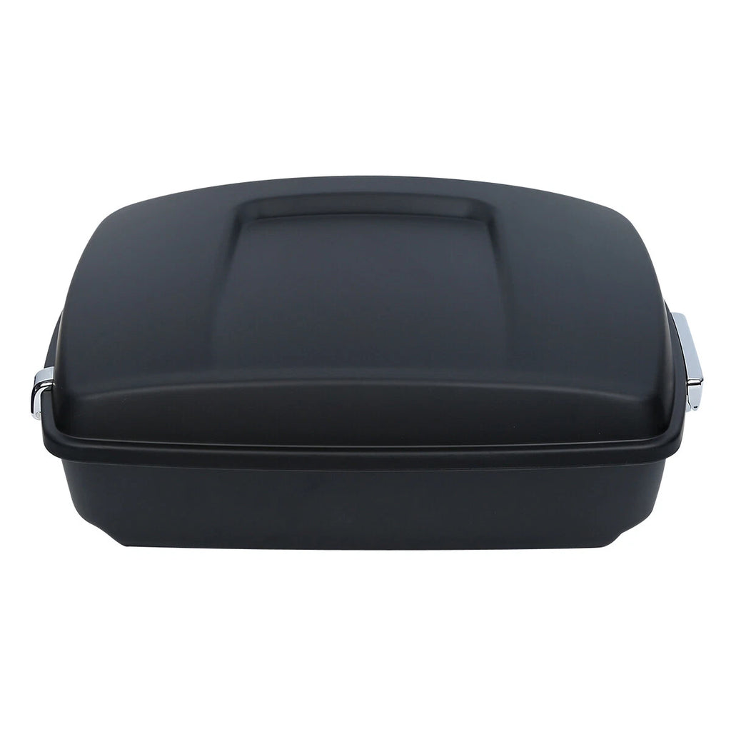 Matt Black Chopped Trunk Mount Rack for Harley Touring Road Glide (2014–2025)