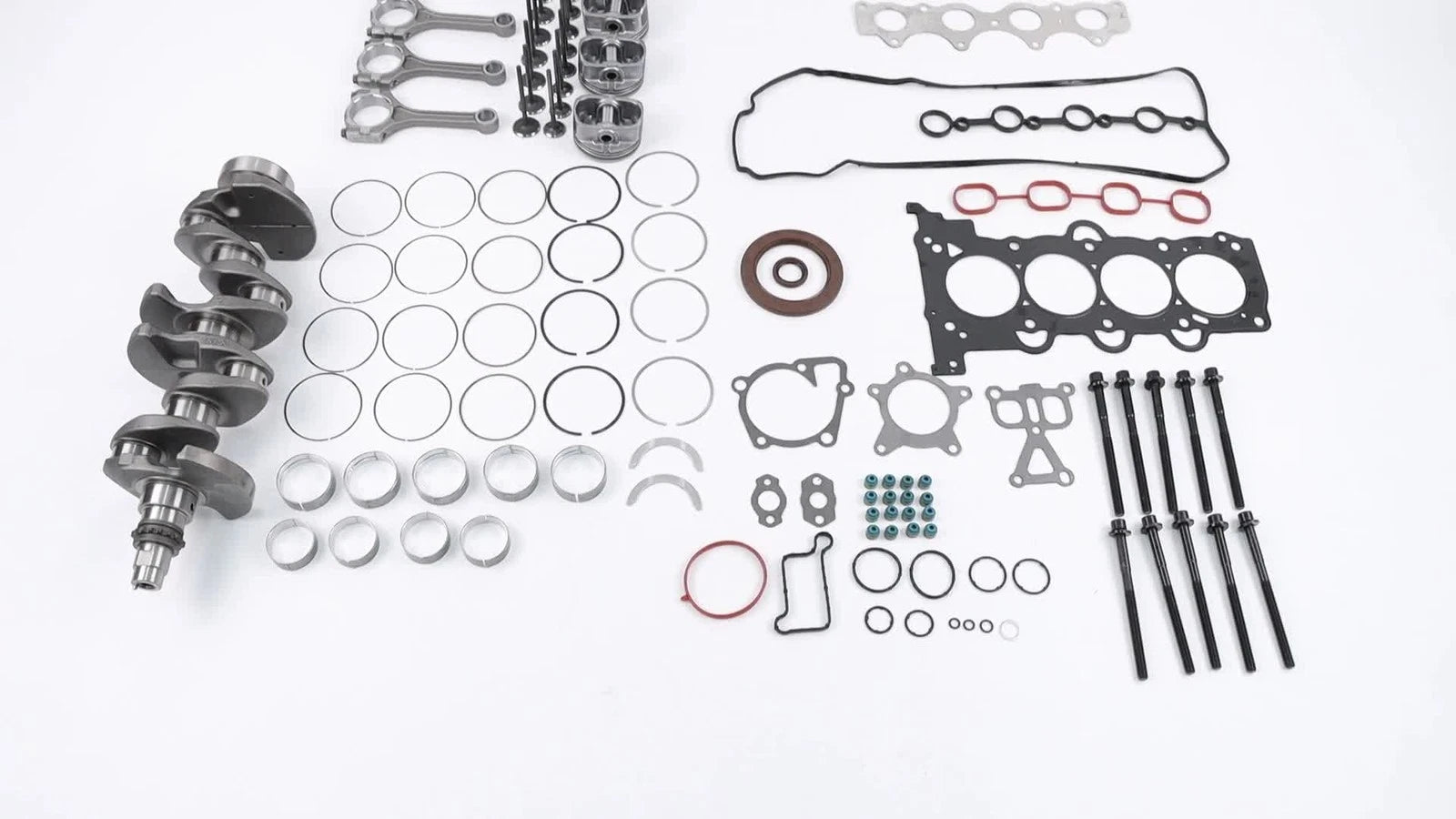 Engine Rebuild Overhaul Kit with Crankshaft for Hyundai Kia (2012-2017)