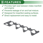 Engine Intake Manifold Gasket for Mitsubishi Galant (1992–1996) MD182502