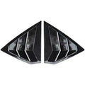 2x Carbon Look Side Window Louver Shutter Cover Trim Buick Regal (2017–2021)