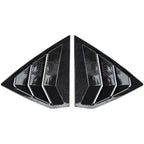 2x Carbon Look Side Window Louver Shutter Cover Trim Buick Regal (2017–2021)