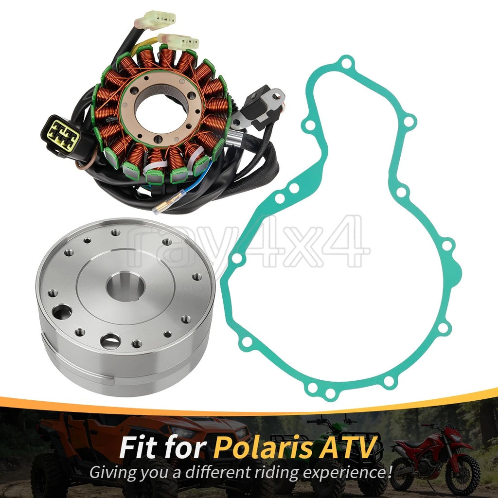 Flywheel Rotor Stator w/Gasket for Polaris Predator 500 (2003–2004) 3088055 3088159