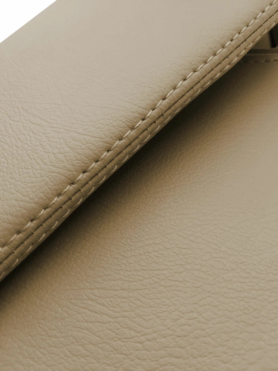 Sunvisors Cover Skin for Ford F150 (1997–1999) Beige Tan PVC Leather