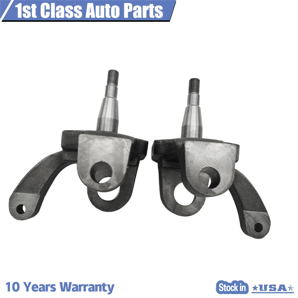 Pair of 2-1/2" Drop Spindles for VW Bug (1966-1976)