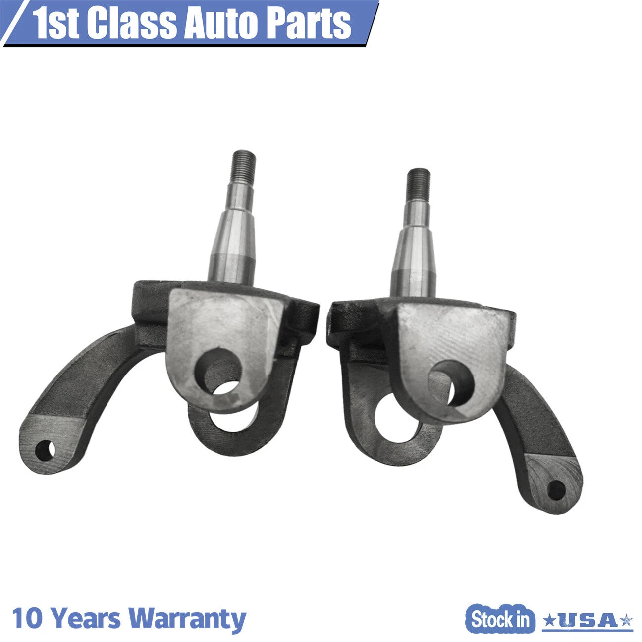 Pair of 2-1/2" Drop Spindles for VW Bug (1966-1976)