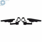 7/8" Handle Bar End Rearview Side Mirrors for Honda Yamaha Motorcycle