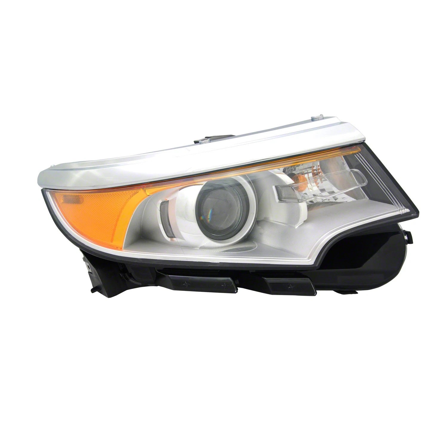Replacement Chrome Passenger Side Halogen Head Light Assembly