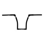 Adjustable 16" Handlebar for Harley Sportster XL, Dyna, FLST (Fits 1-1/4")