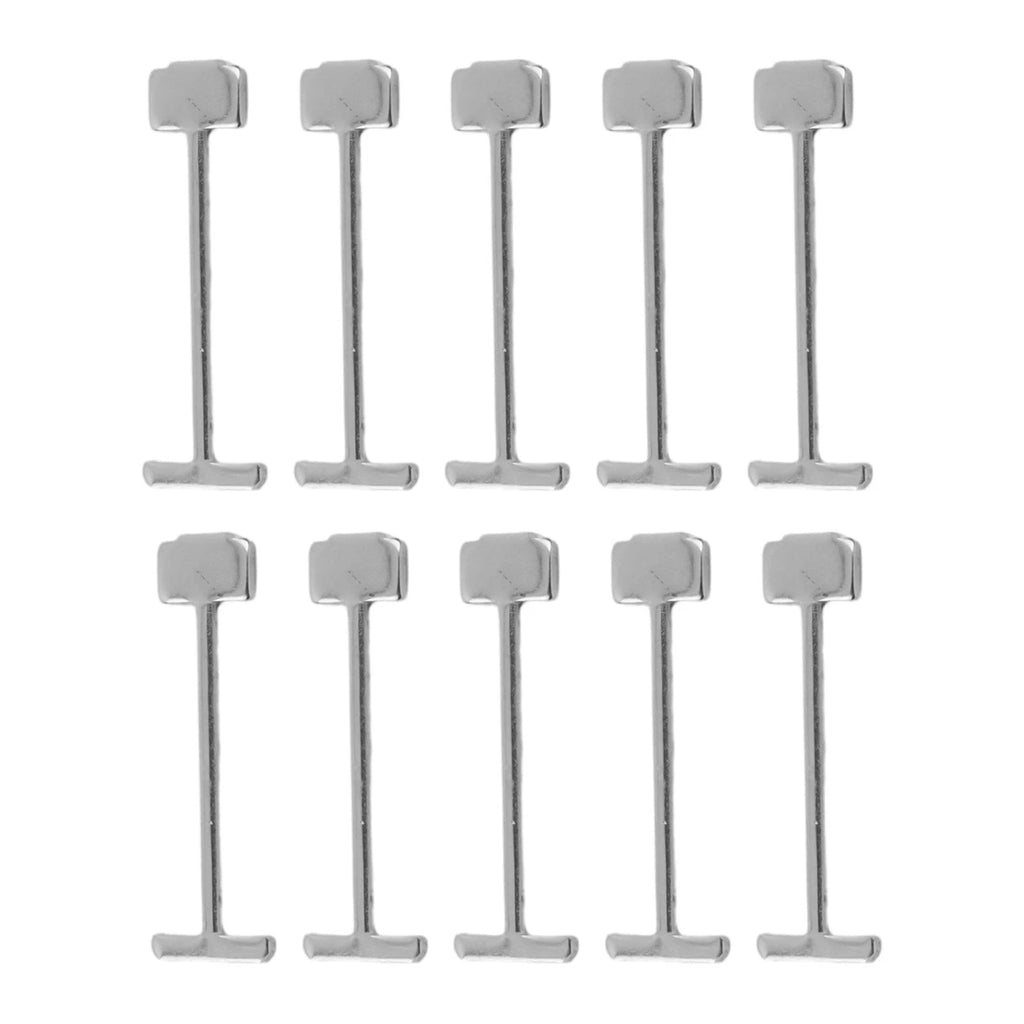 T-shaped Steel Needle Set of 2 (0.9mm, 1.5mm) Reusable