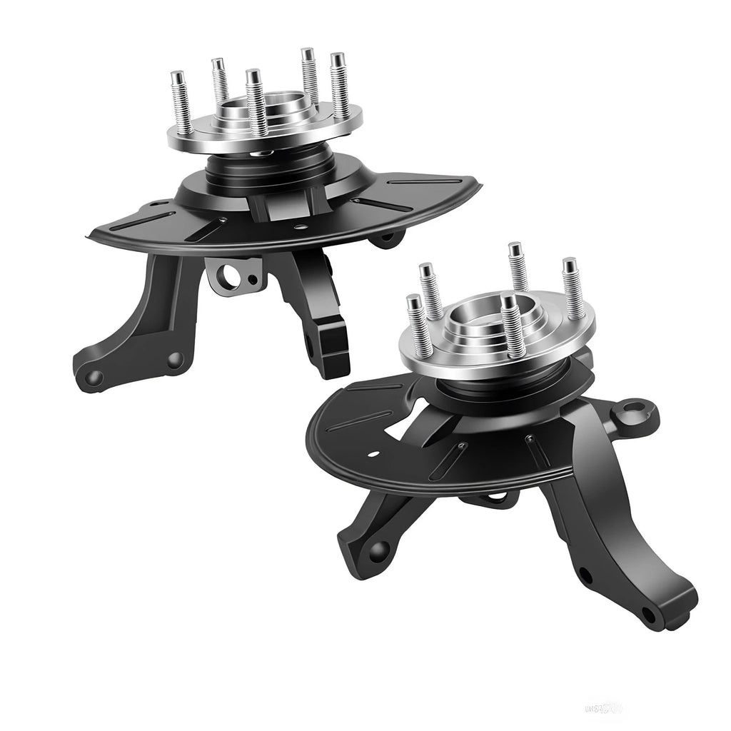 Set of 2 Front Steering Knuckle Wheel Bearing Hub for Ford Escape (2001–2012)
