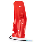 Red Rear Fender & Taillight for Honda XR250R XR600R XR650L XR350R XR250L (1985–2024)