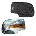 Heated Driver Left Side Mirror Glass for Chevy Suburban Avalanche (2007–2014)