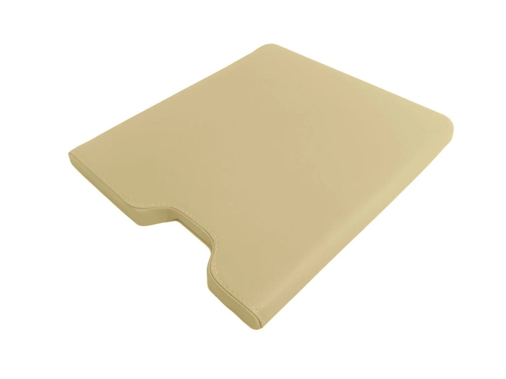 Leather Synthetic Console Armrest Cover for Ford F150 (2015–2019) Beige