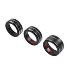 Set of 2 Climate Control Knob Ring Covers for Mazda 3 (2014–2018) CX-5 (2016–2019)