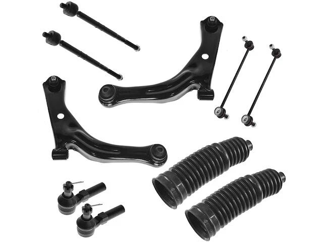 Front Control Arm Ball Joint Tie Rod Sway Bar Link Kit for Tribute (2001–2008)