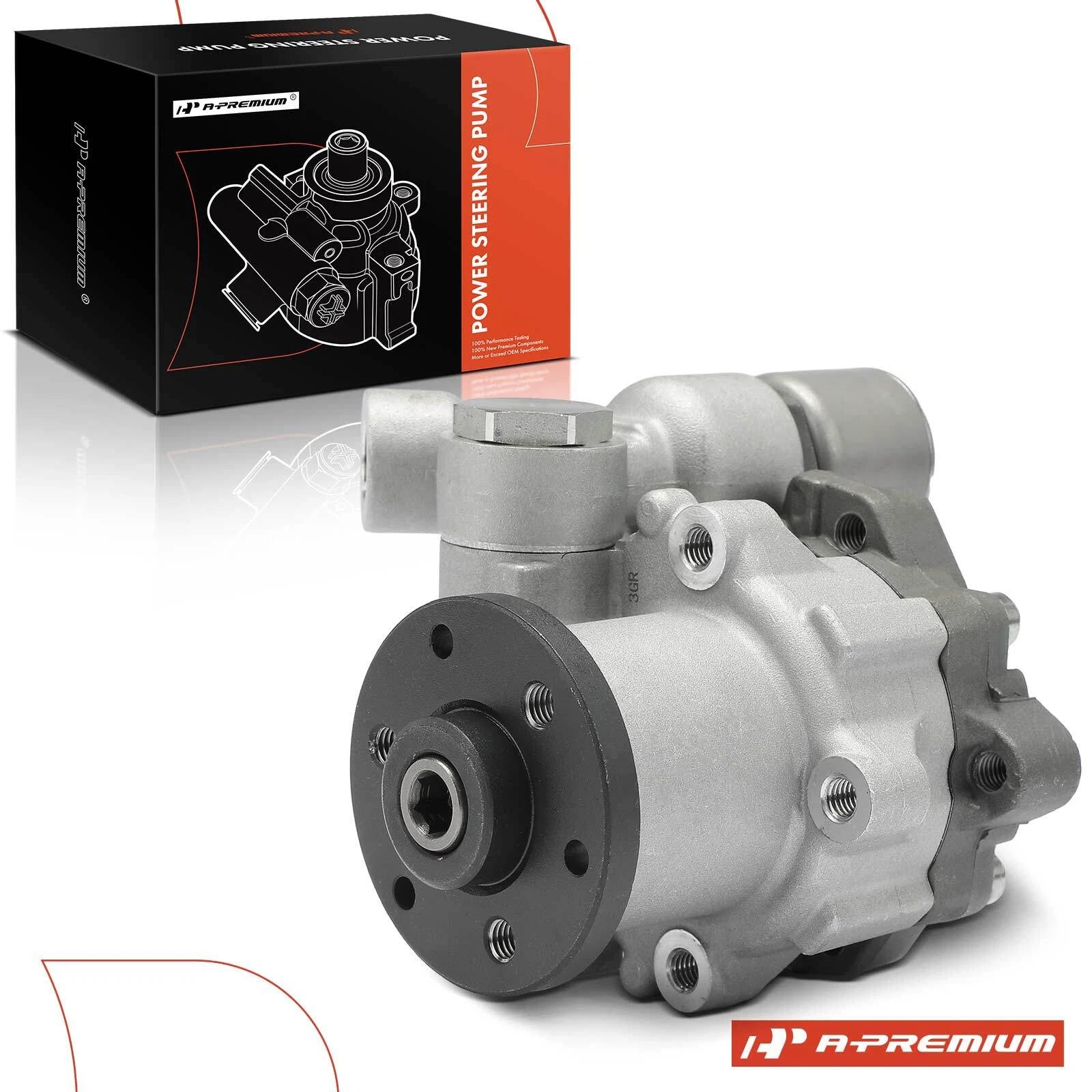 Power Steering Pump with Solenoid Valve for BMW 128i 323i 325i 328i 330i (2008–2013)
