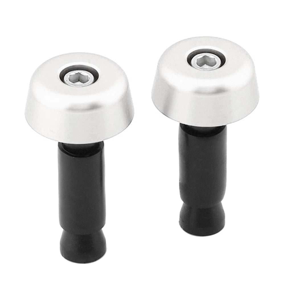 Handlebar Grips & End Caps for Universal Motorcycle (0.5in/12.7MM)