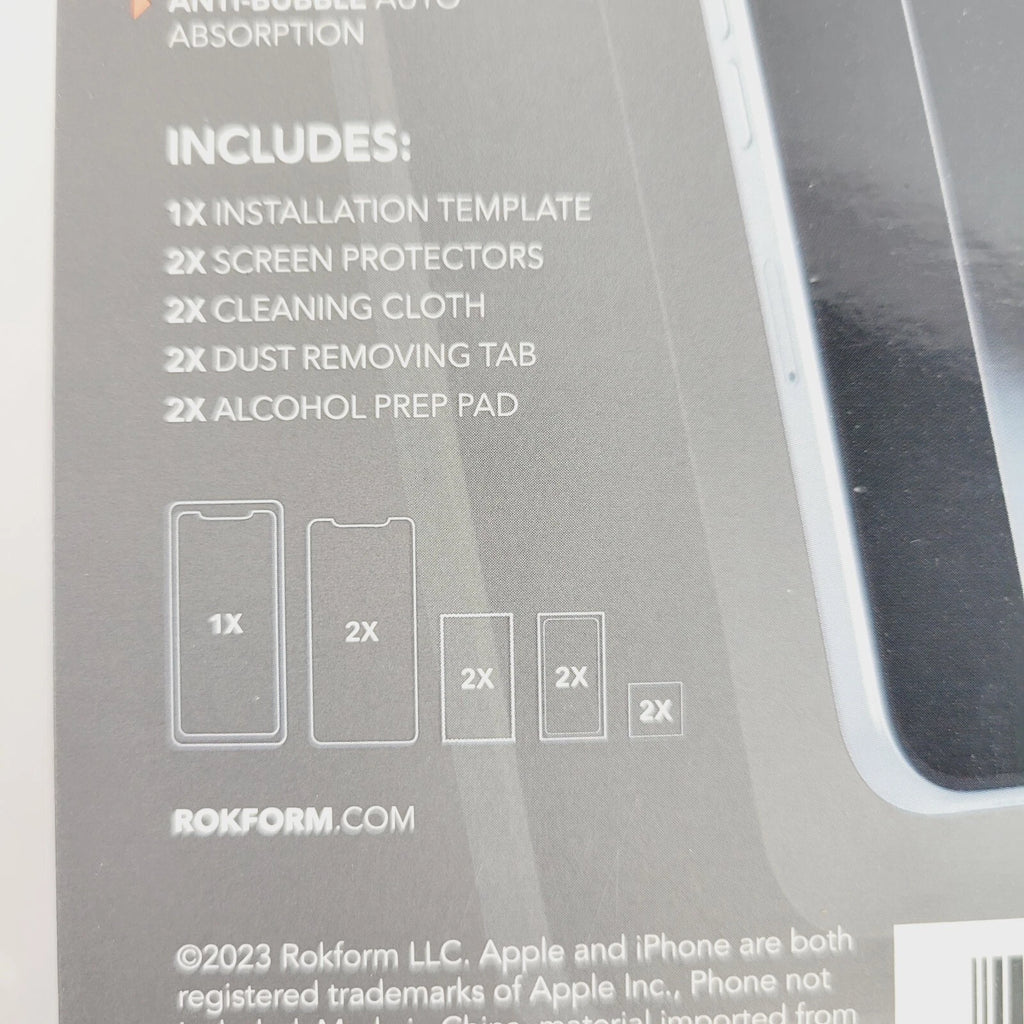 Screen Protection for iPhone 15 Pro (2023) - HD Tempered Glass