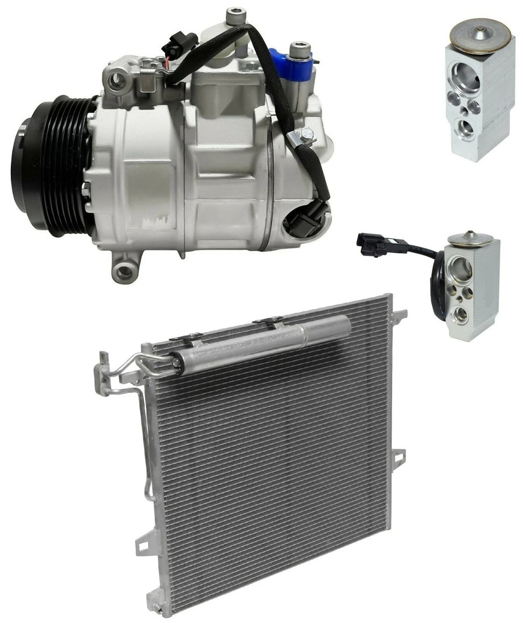 AC Compressor Kit With Condenser for Mercedes GL450 4.7L (2008–2012)