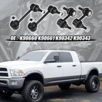 Set of 4 Sway Bar Links K90660 K90342 for Honda Accord 