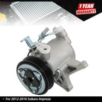 A/C Compressor & Clutch for Subaru Impreza (2012–2016) Forester (2014–2018)