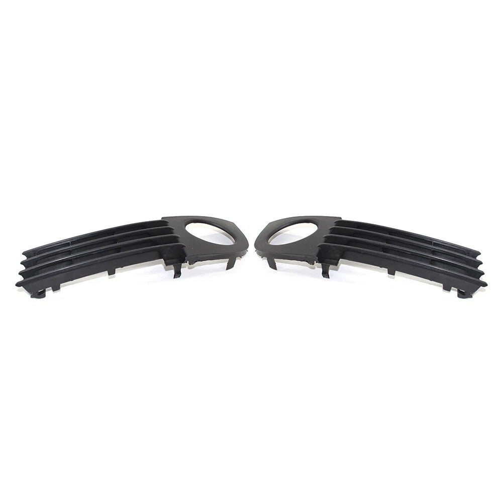 2X Front Lower Bumper Fog Light Grille Cover for Audi A6 C5 (2002–2005)