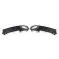 2X Front Lower Bumper Fog Light Grille Cover for Audi A6 C5 (2002–2005)