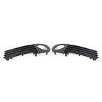 2X Front Lower Bumper Fog Light Grille Cover for Audi A6 C5 (2002–2005)
