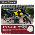 Air Filter Cage Holder Guide & Bolt for Suzuki RM125 RM250 (2001–2008)