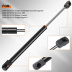 2X Hood Lift Supports for Dodge Challenger Charger Magnum (2006–2023)