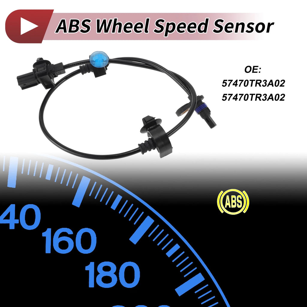 ABS Wheel Speed Sensor No. 57470TR3A02 for Honda Civic (2016–2021) Rear Right