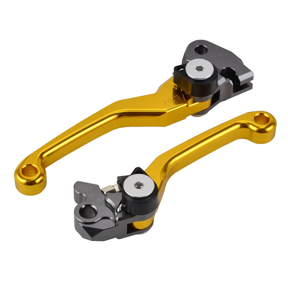 CNC Pivot Brake & Clutch Levers Set for Suzuki RM65 (2003–2005)