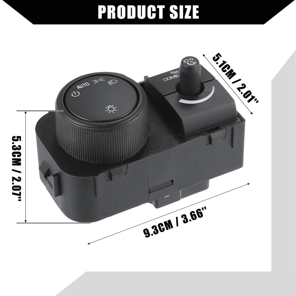 Car Headlight Switch for Chevy Silverado, GMC Sierra (No.25858708)