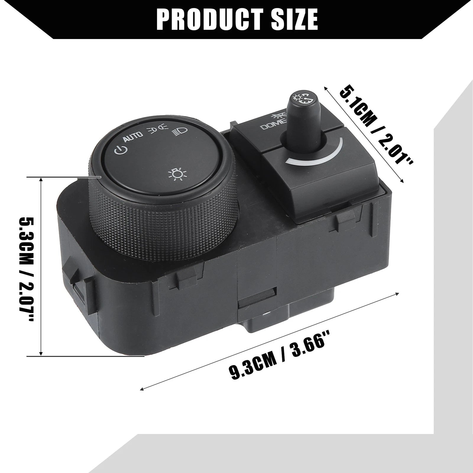 Car Headlight Switch for Chevy Silverado, GMC Sierra (No.25858708)