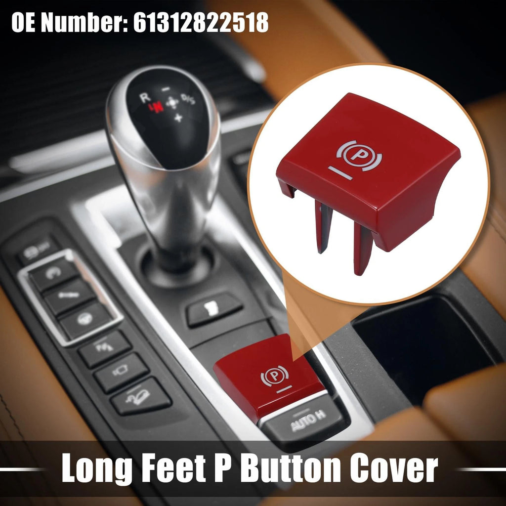 P Button Cover for BMW F01 F02 F12 F10 F07 F25 F26 (2008–2017) Red 61312822518