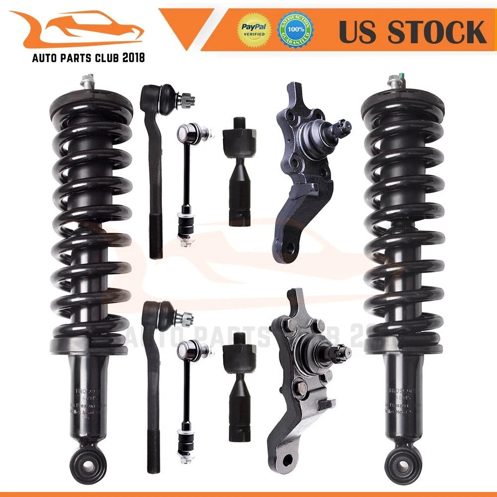 Front Strut Ball Joint Tie Rod Sway Bar for Toyota 4Runner (1996–2002)