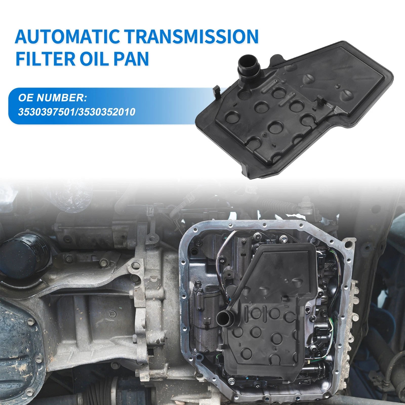 Transmission Fluid Filter Oil Pan for Toyota Vios (No. 3530397501)