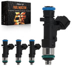 4PCS Fuel Injectors for Nissan Rogue 2.5L (2008–2014) 16600JA000 10 Hole