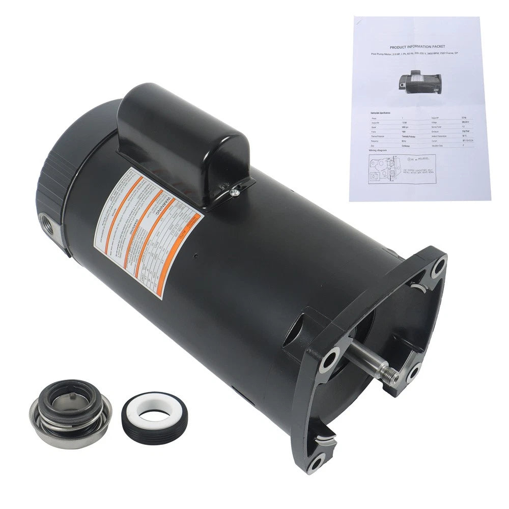 2HP Single Speed Pool Pump Motor for Y56Y Frame