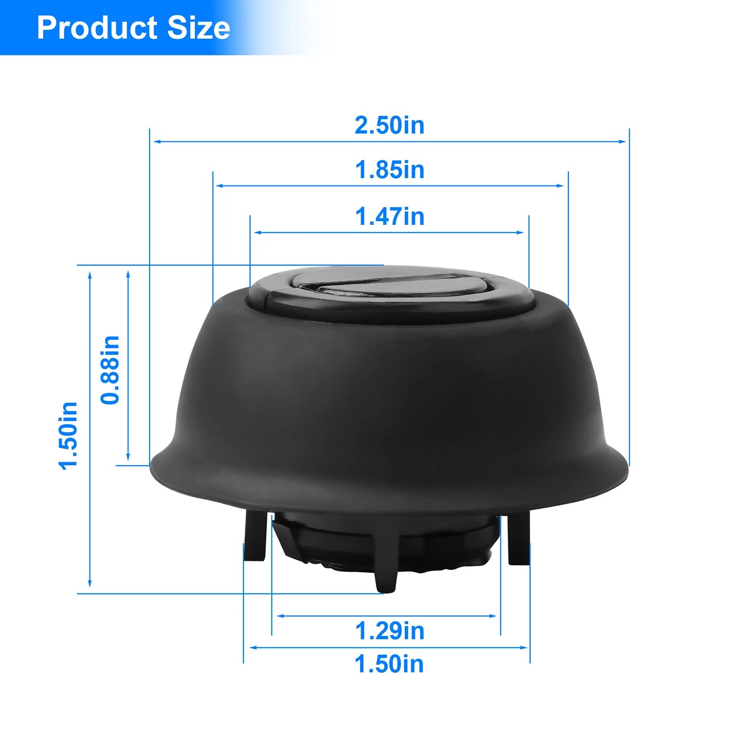 Sliding Door Bumper Stop 90878-1PA1A for Nissan NV1500 NV2500 NV3500 (2012–2021)