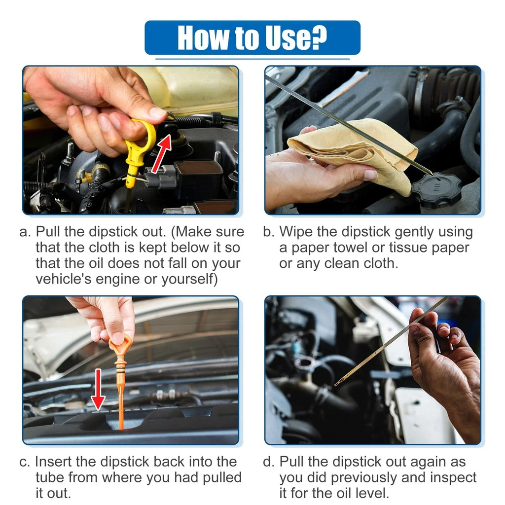 Engine Oil Fluid Level Dipstick for Honda CR-V EX EX-L (2017-2023)