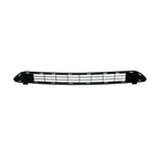 Replacement Black Textured Plastic Front Center Bumper Cover Grille
