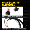 Extension Wire Pigtail Female 9003 H4 Harness Headlight Connector Socket (2010–2023)