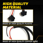 Extension Wire Pigtail Female 9003 H4 Harness Headlight Connector Socket (2010–2023)