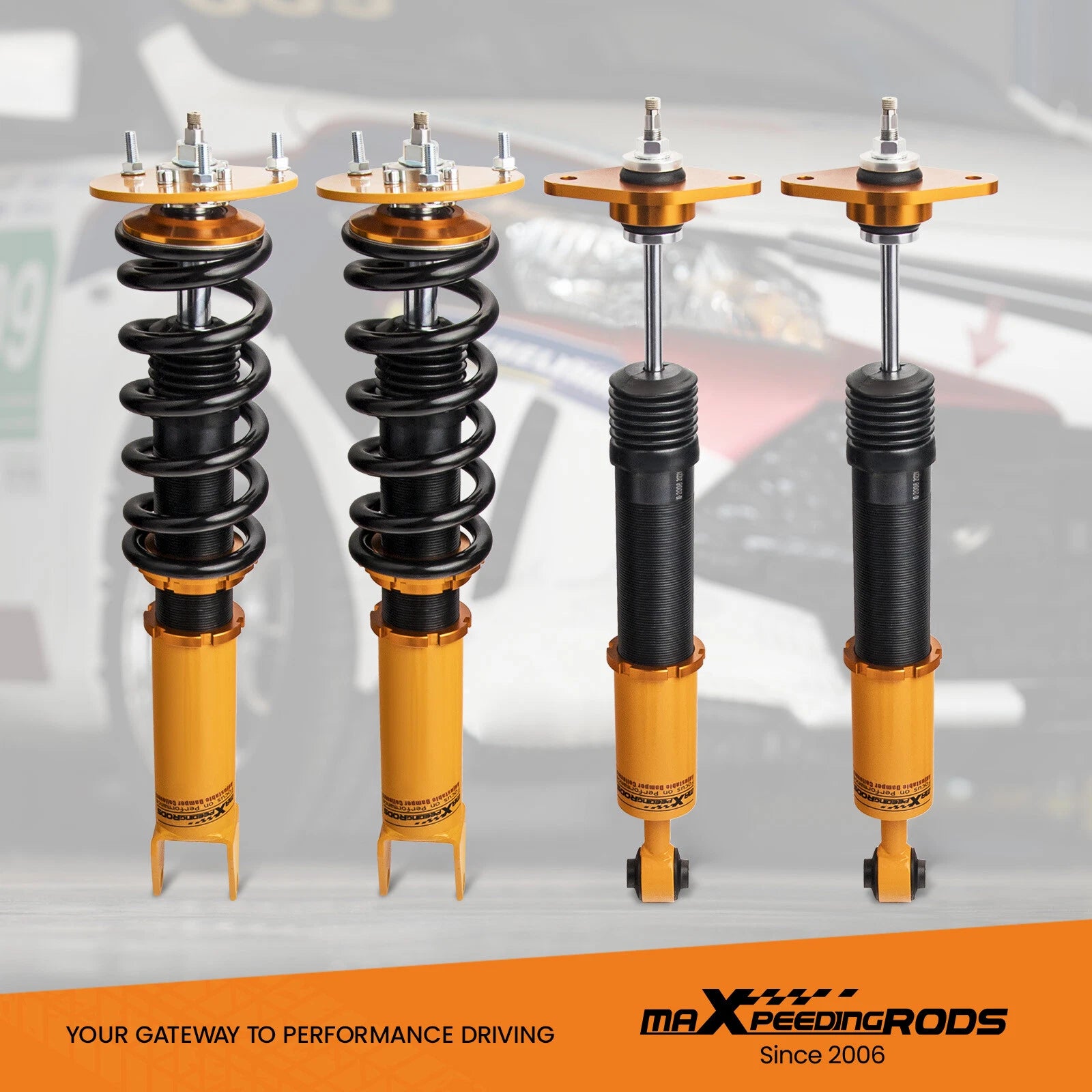 Coilovers 24-Way Damper Shocks Kit for Dodge Charger (2006–2010)