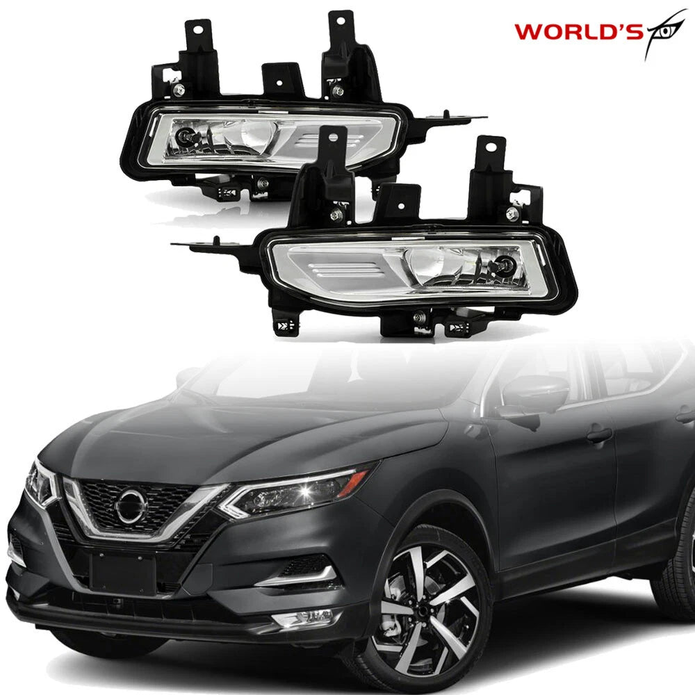 Bumper Fog Lights for Nissan Rogue Sport (2020–2022) with Switch & Bracket