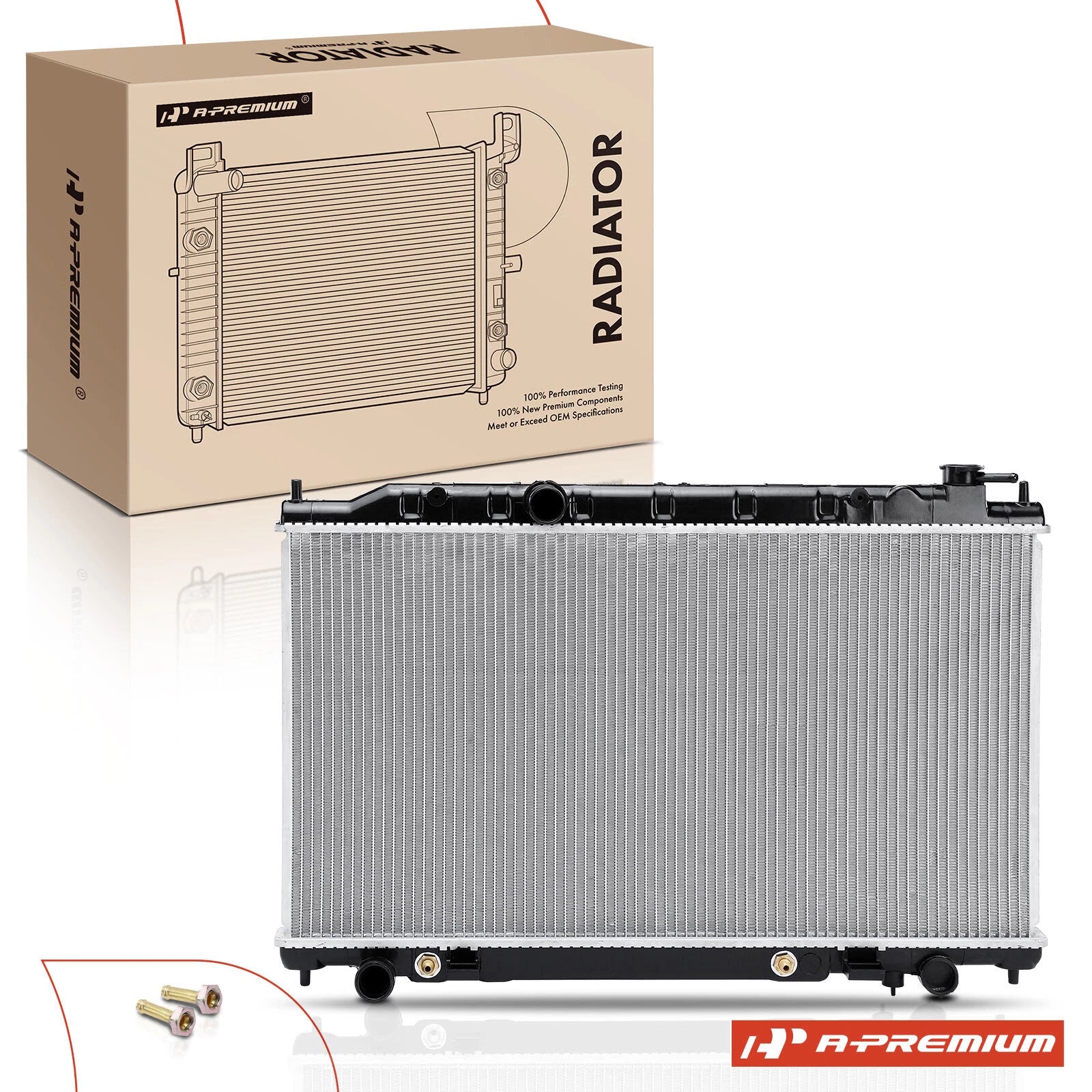 Radiator with Transmission Oil Cooler for Nissan Altima (2002–2006)