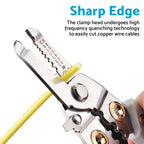 Wire Stripper Pliers for Electric Cable Crimping and Cutting Tool